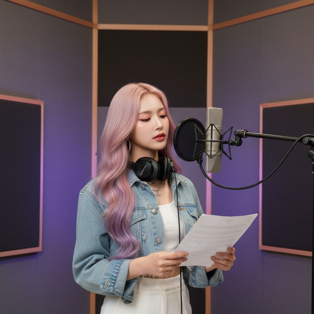 AI Kpop music generator - Create AI music and album covers for virtual idols